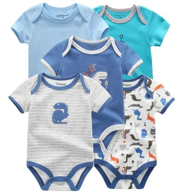 Short Sleeve Cotton baby rompers set