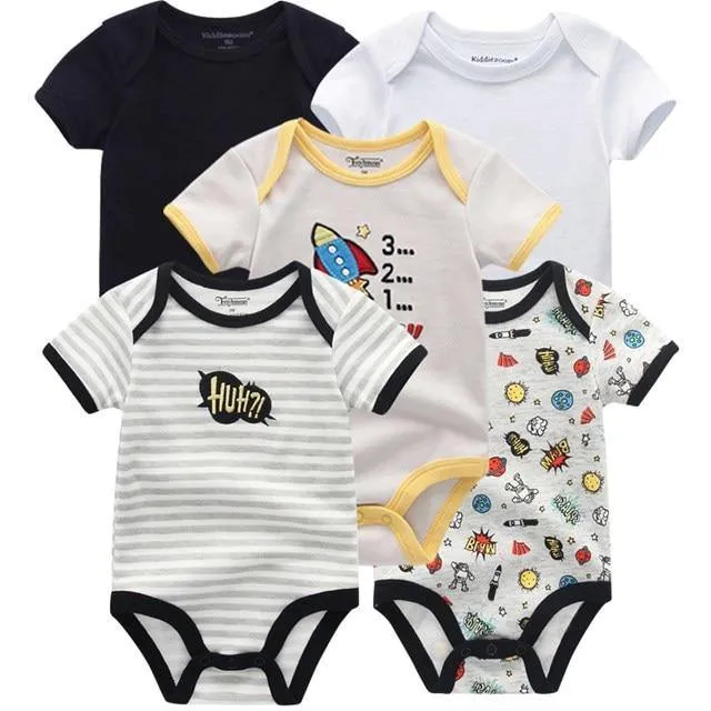 Short Sleeve Cotton baby rompers set