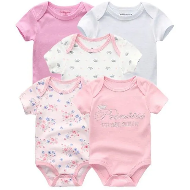 Short Sleeve Cotton baby rompers set