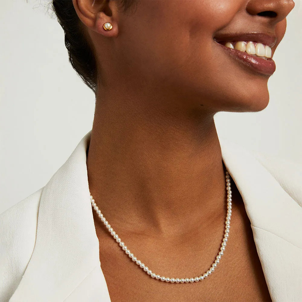 Signature Small Pearl Necklace