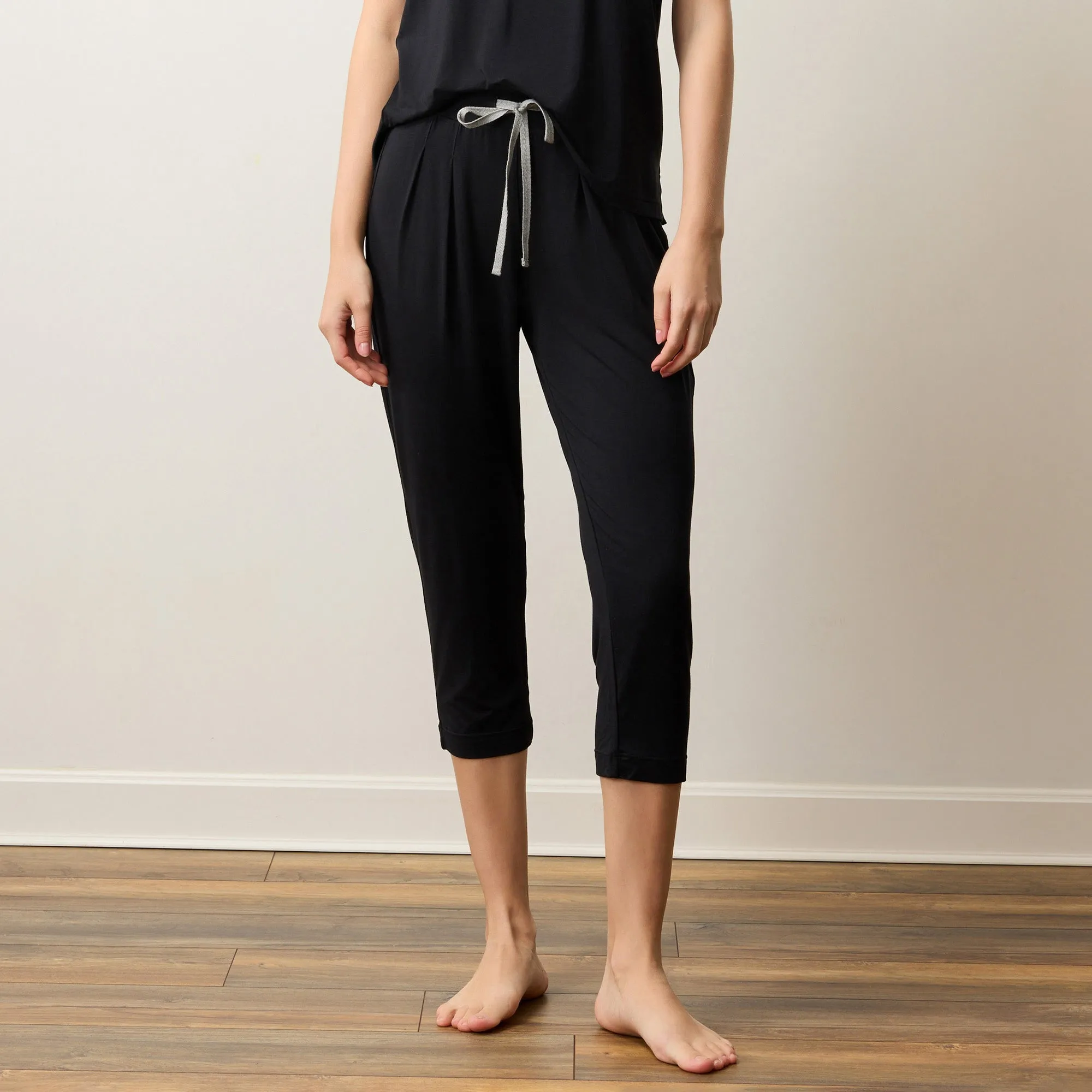 Silktouch TENCEL™ Relaxed Capri Pants