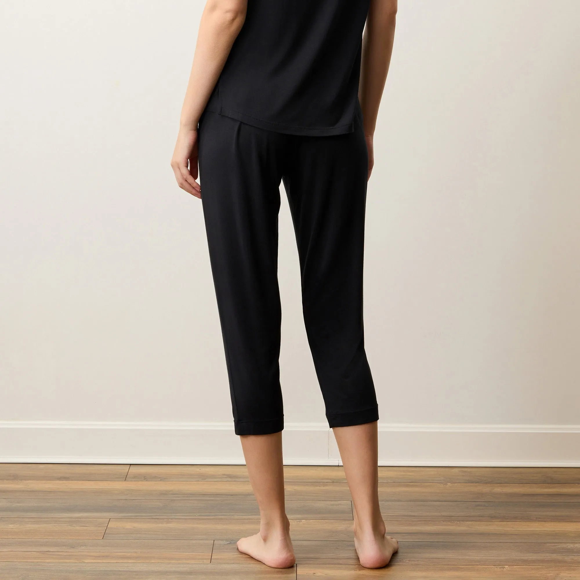 Silktouch TENCEL™ Relaxed Capri Pants