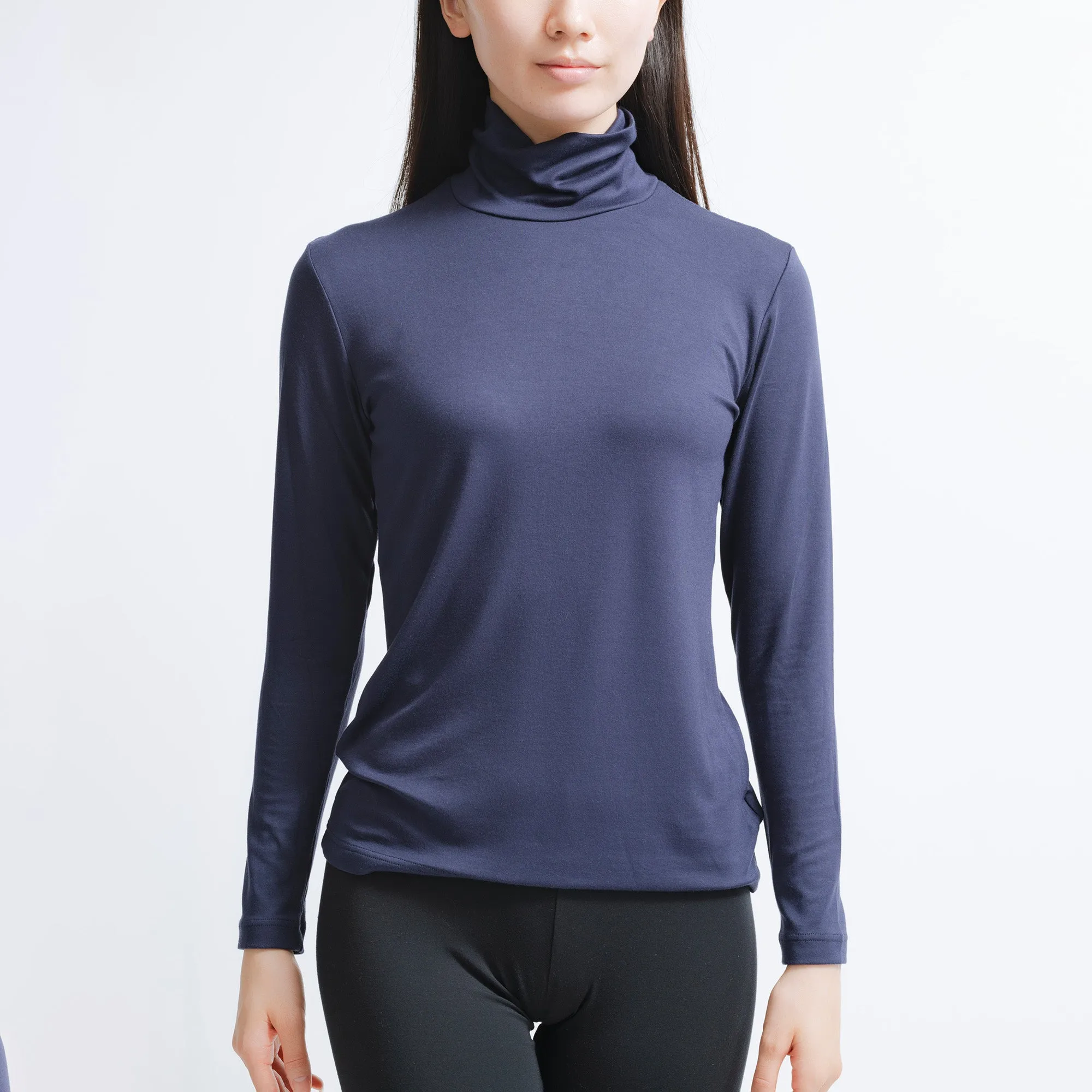 Silktouch*2 TENCEL™ Modal Air Turtle Neck Top