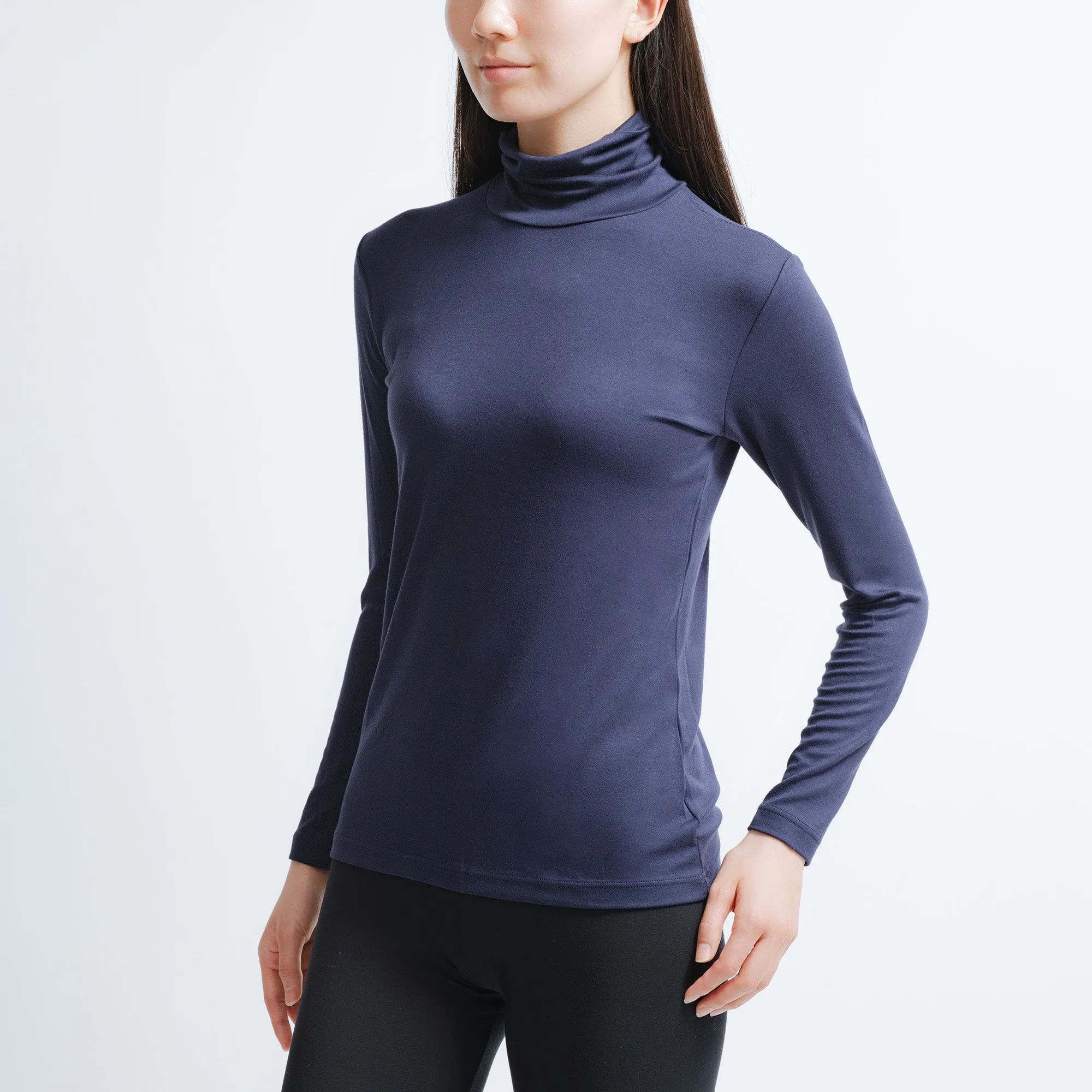 Silktouch*2 TENCEL™ Modal Air Turtle Neck Top