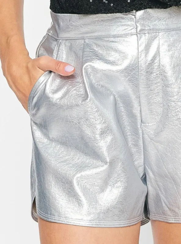 Silver Coated Shorts