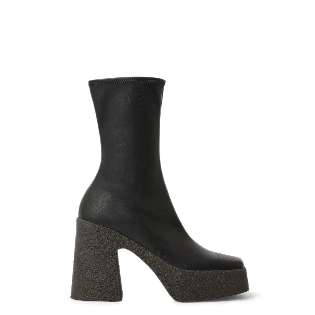 Skyla Chunky Platform Ankle Boot, Black