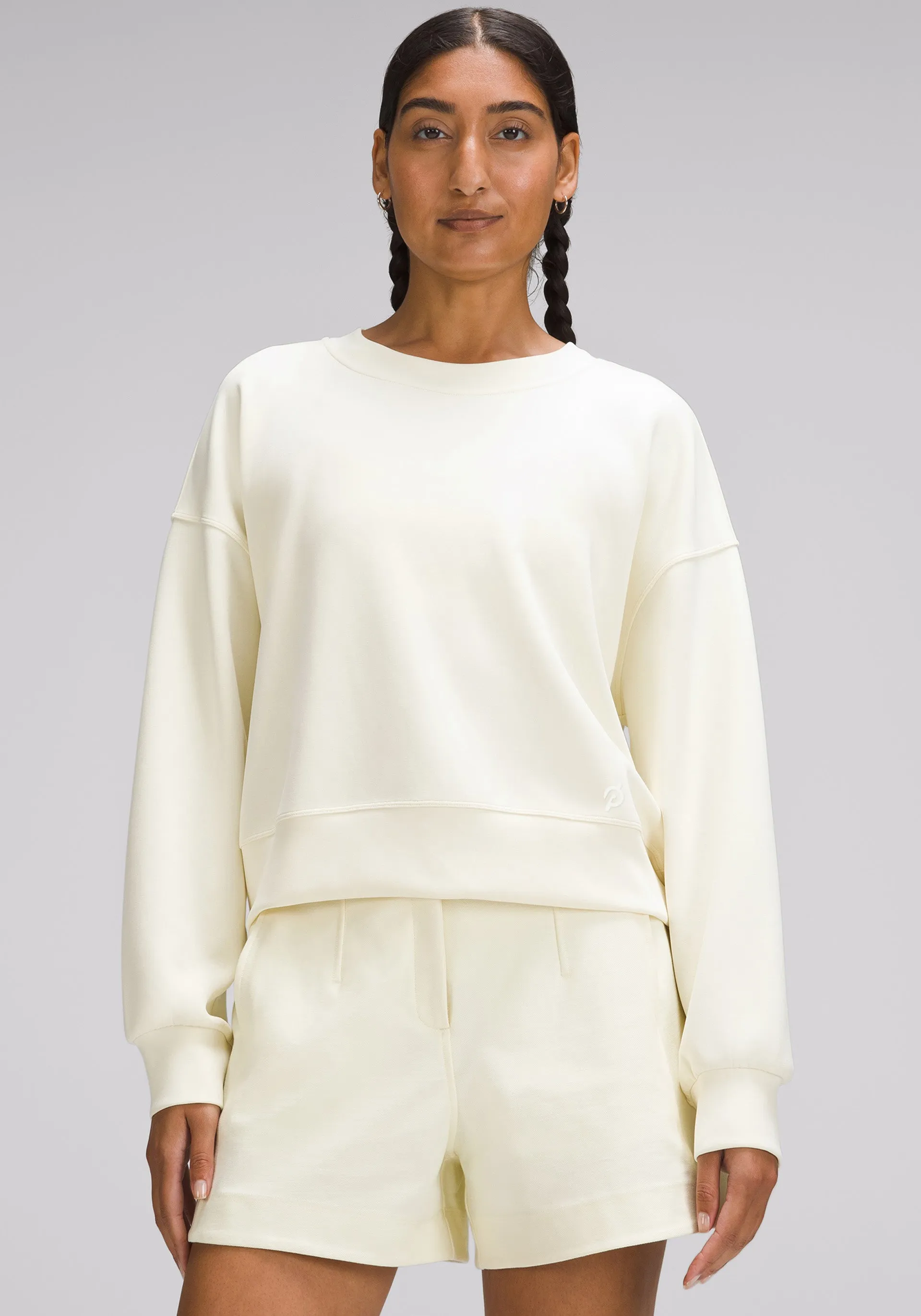 Softstreme Perfectly Oversized Cropped Crew