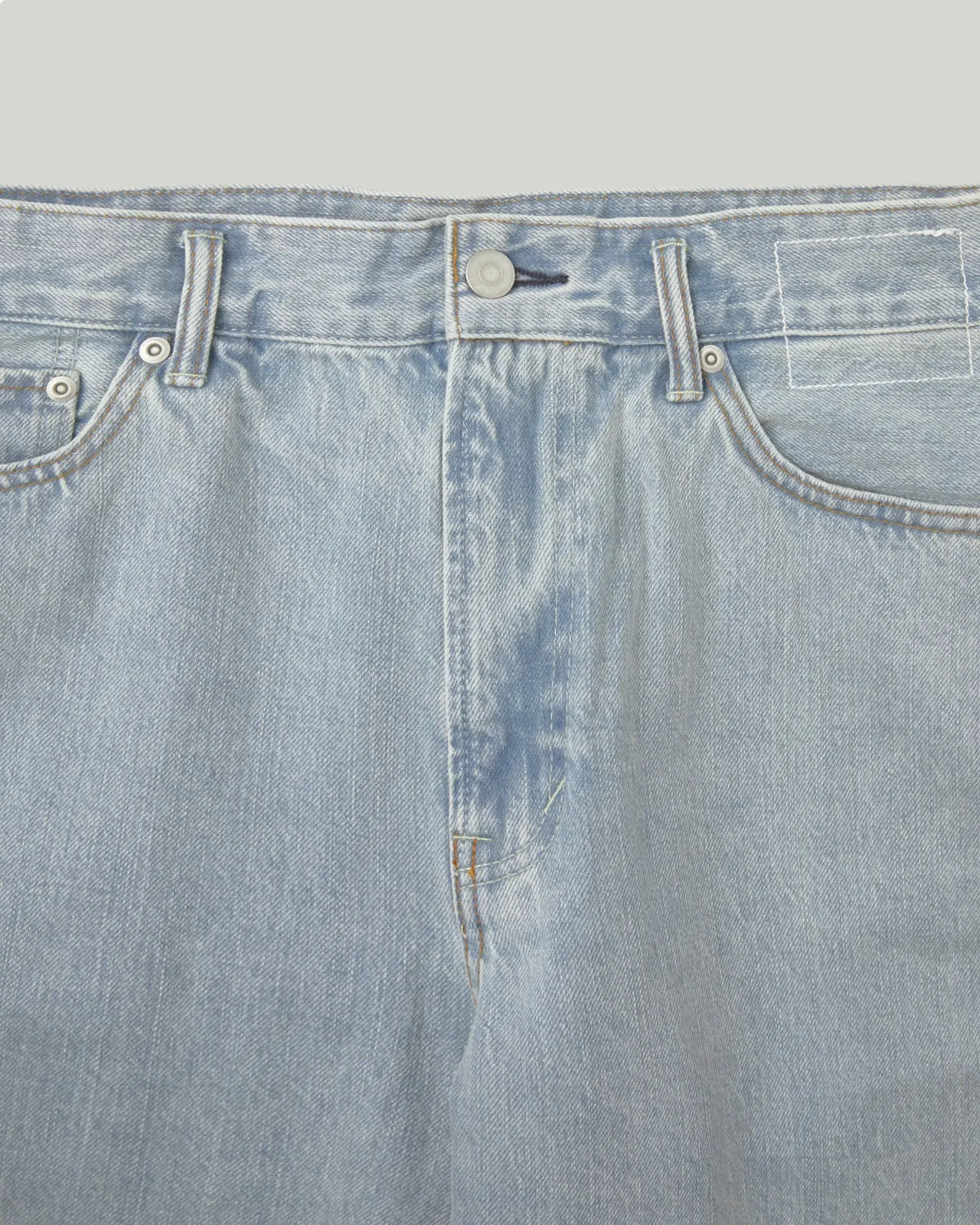 Stock 5P Jean Short Light Blue