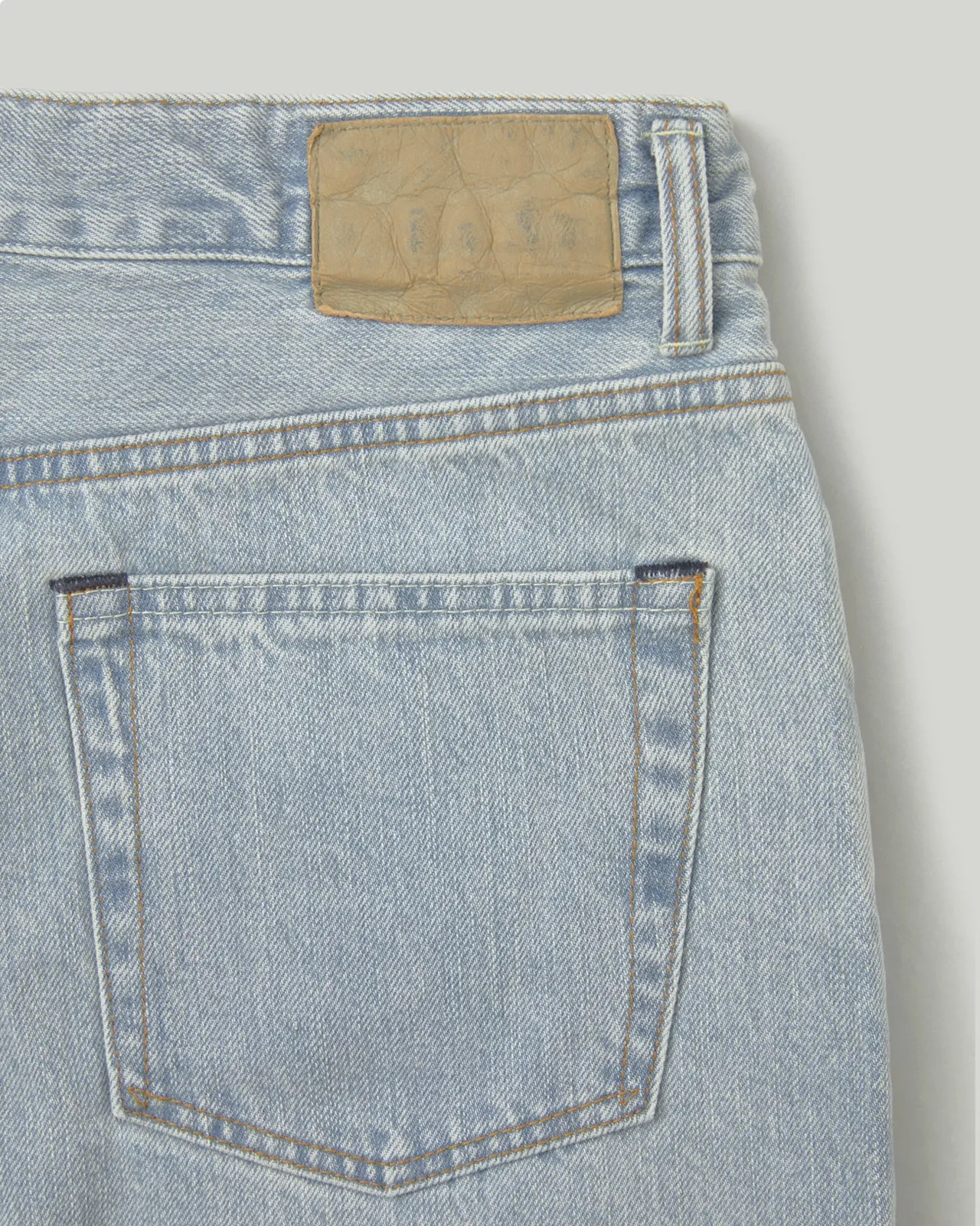 Stock 5P Jean Short Light Blue