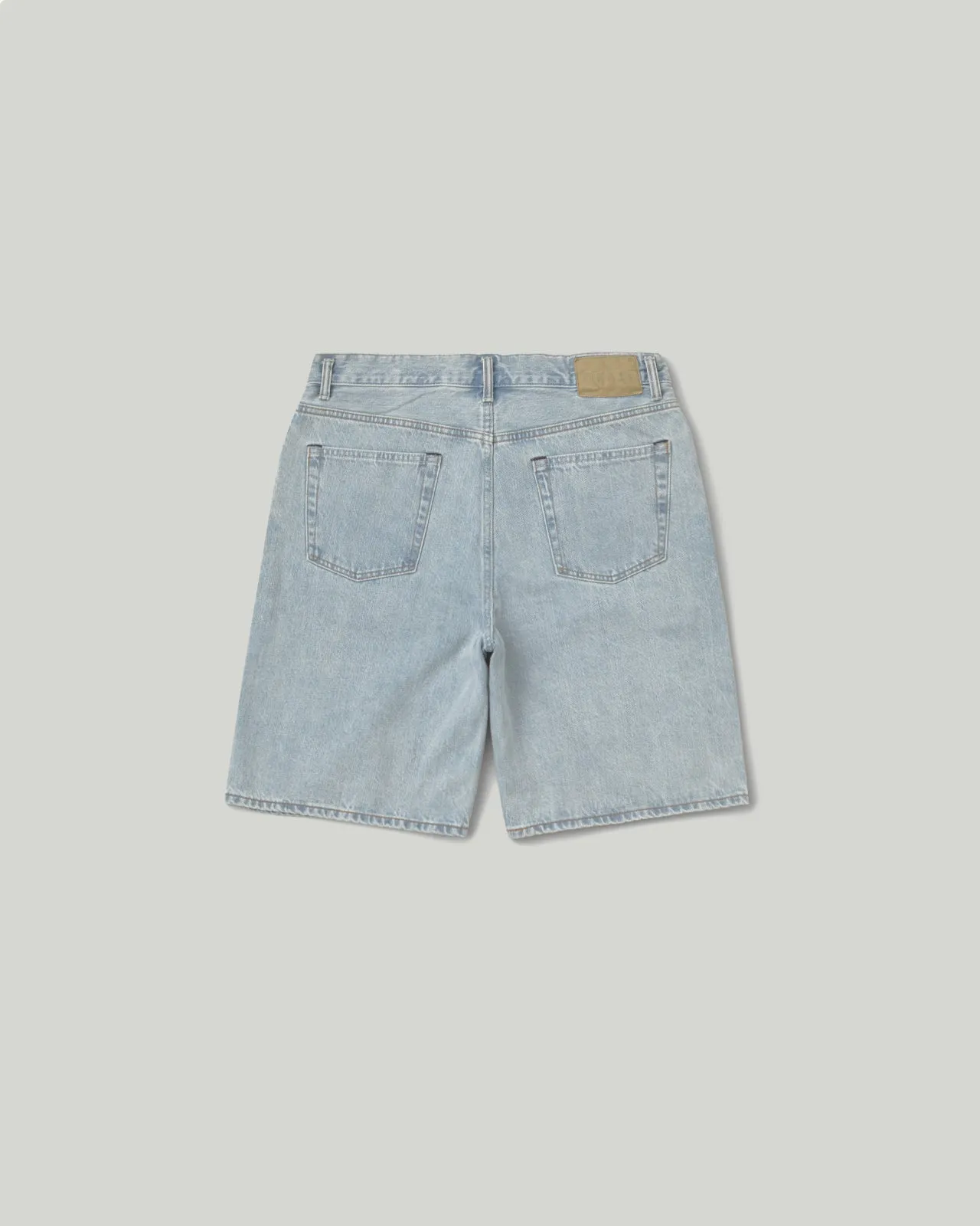 Stock 5P Jean Short Light Blue