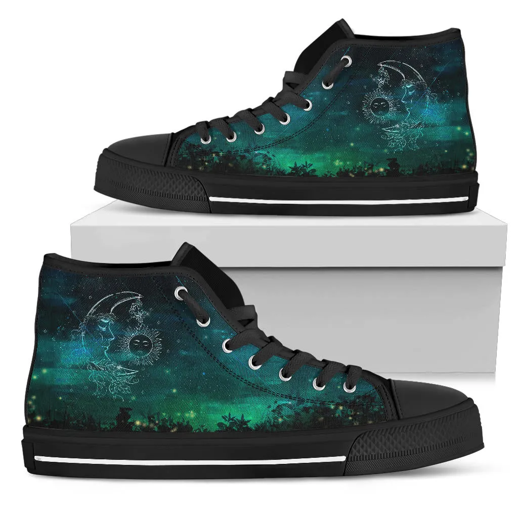 Sun And Moon High Tops