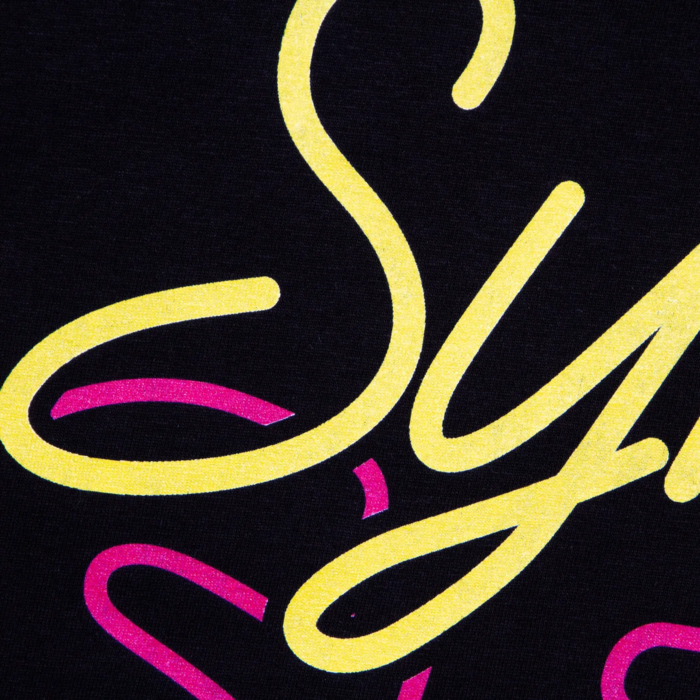 Synth Sex Neon Back Print - Tshirt - Black