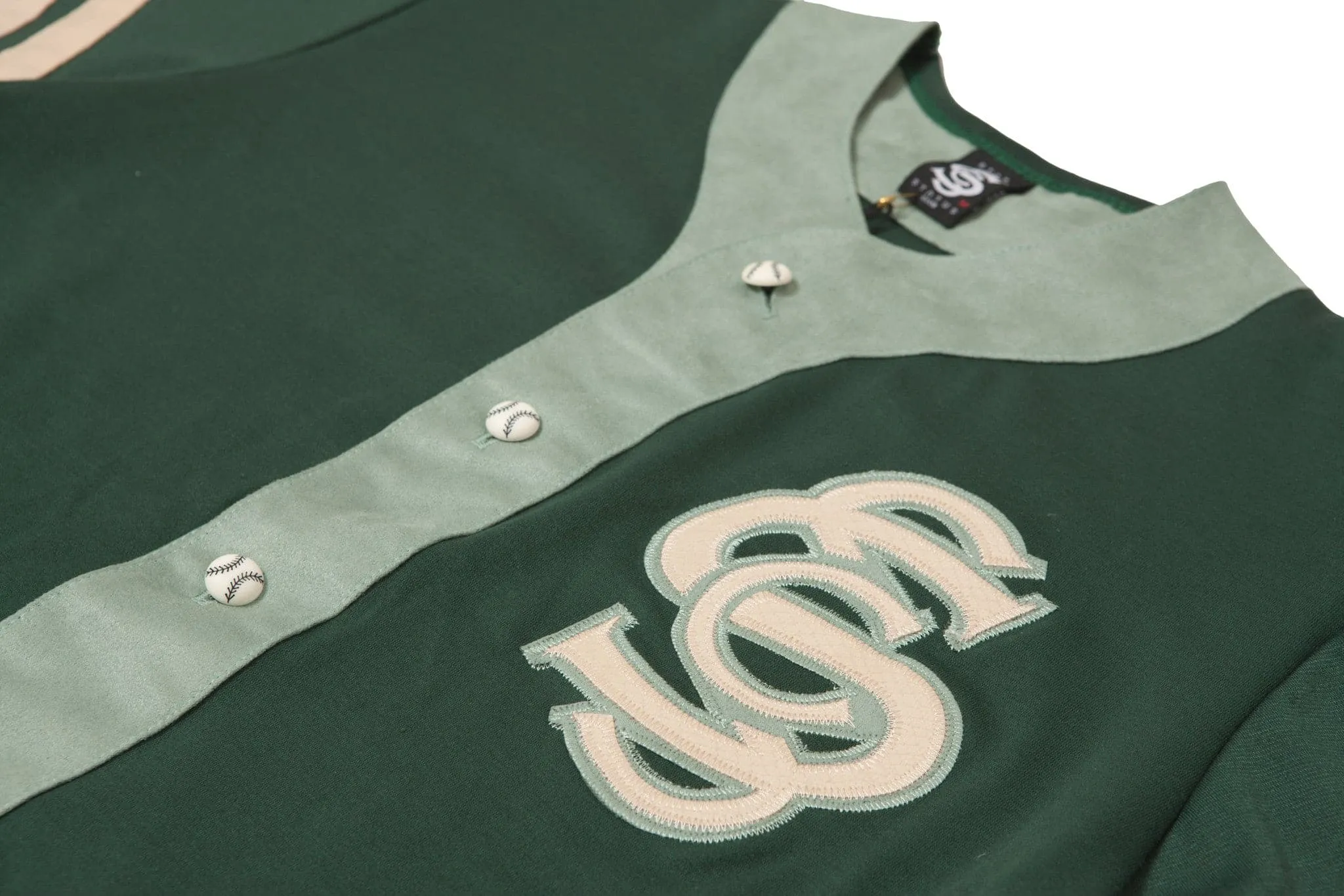 T&C x Star Status Green Baseball Jersey