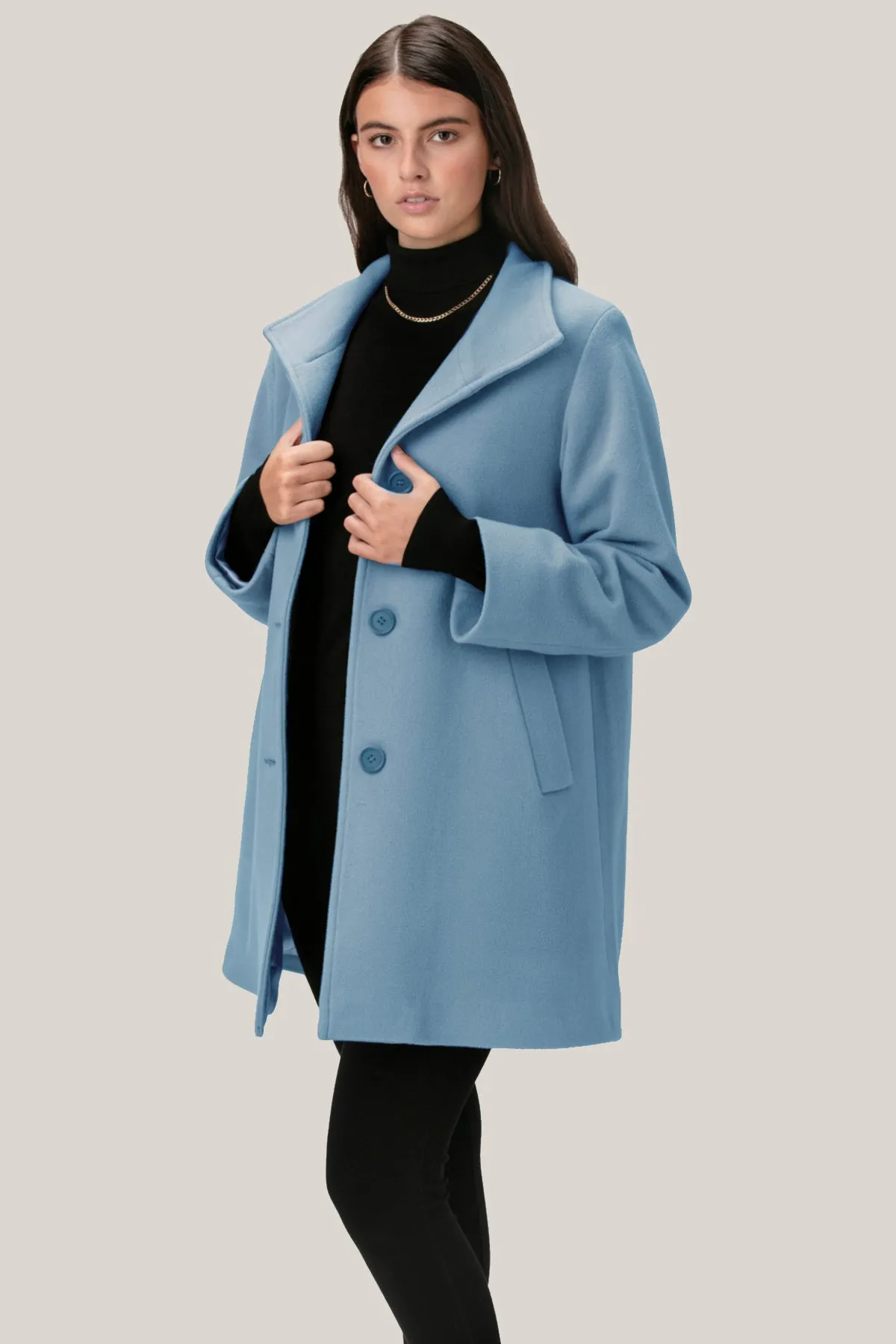 TAYLOR Wool & Cashmere Coat 3957