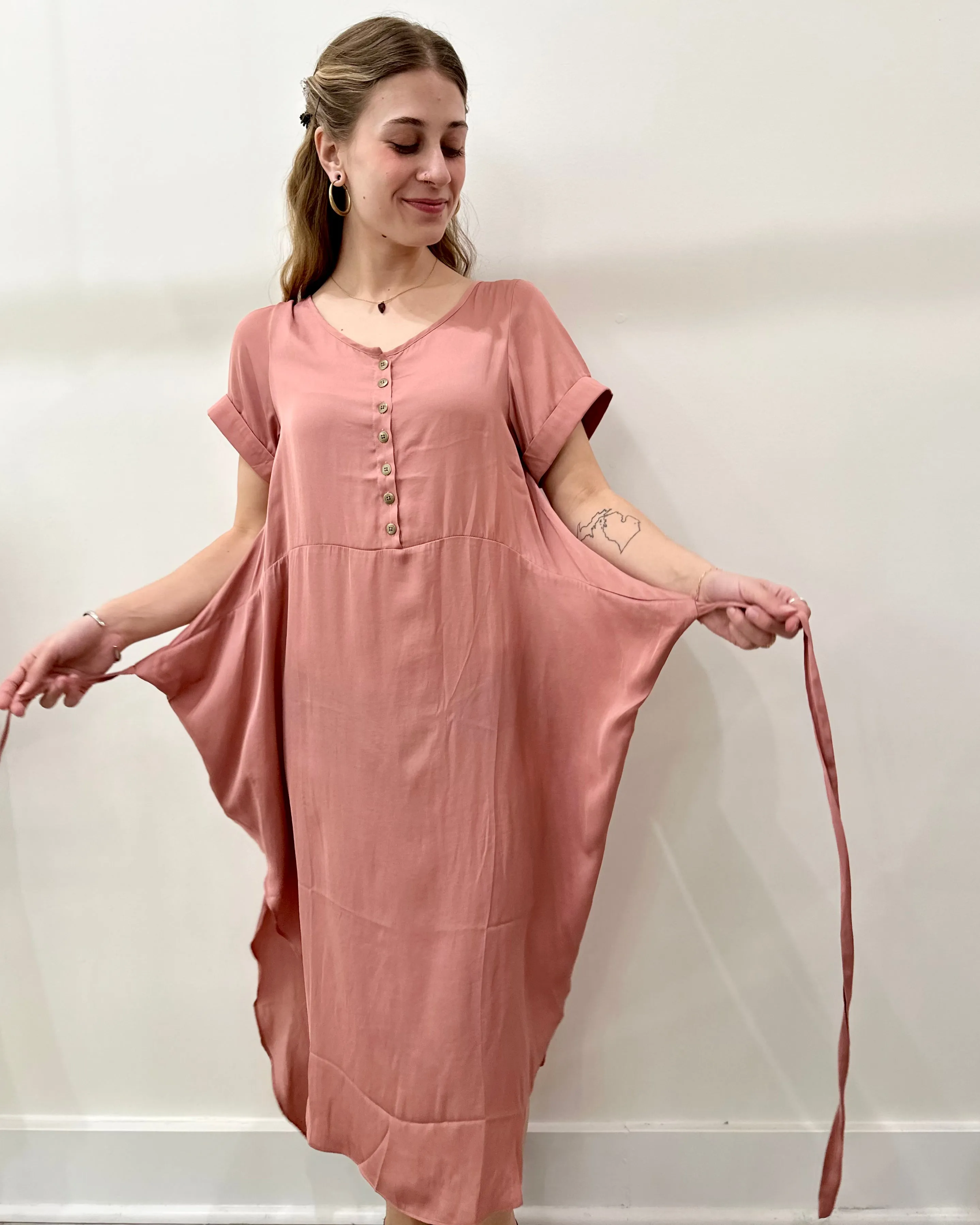 The Amanda Dress-Blush