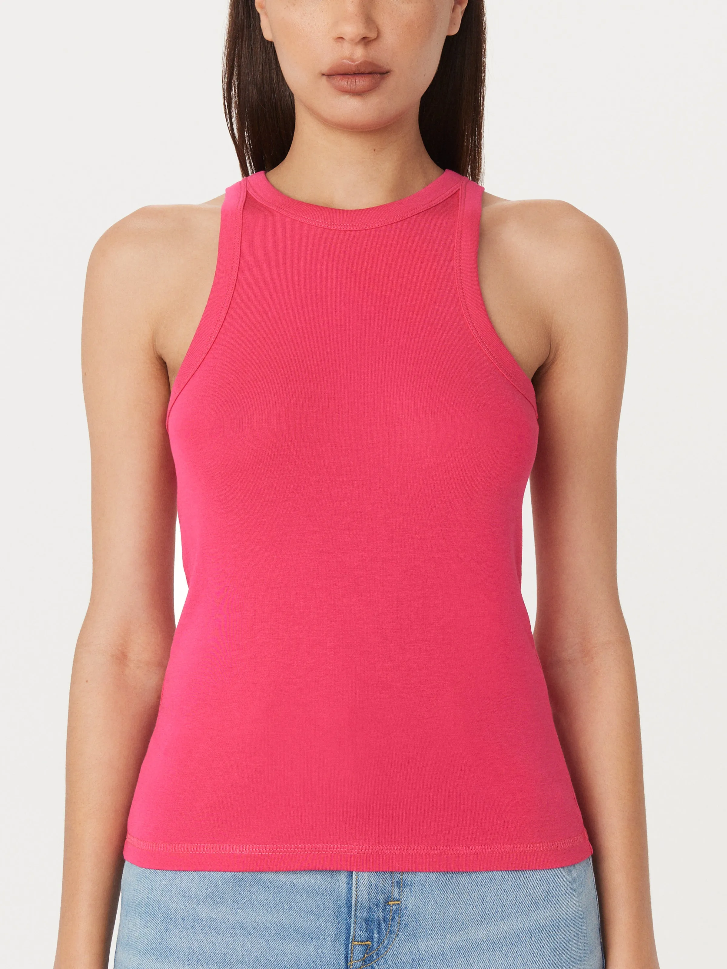 The Essential Tank Top in Fuchsia