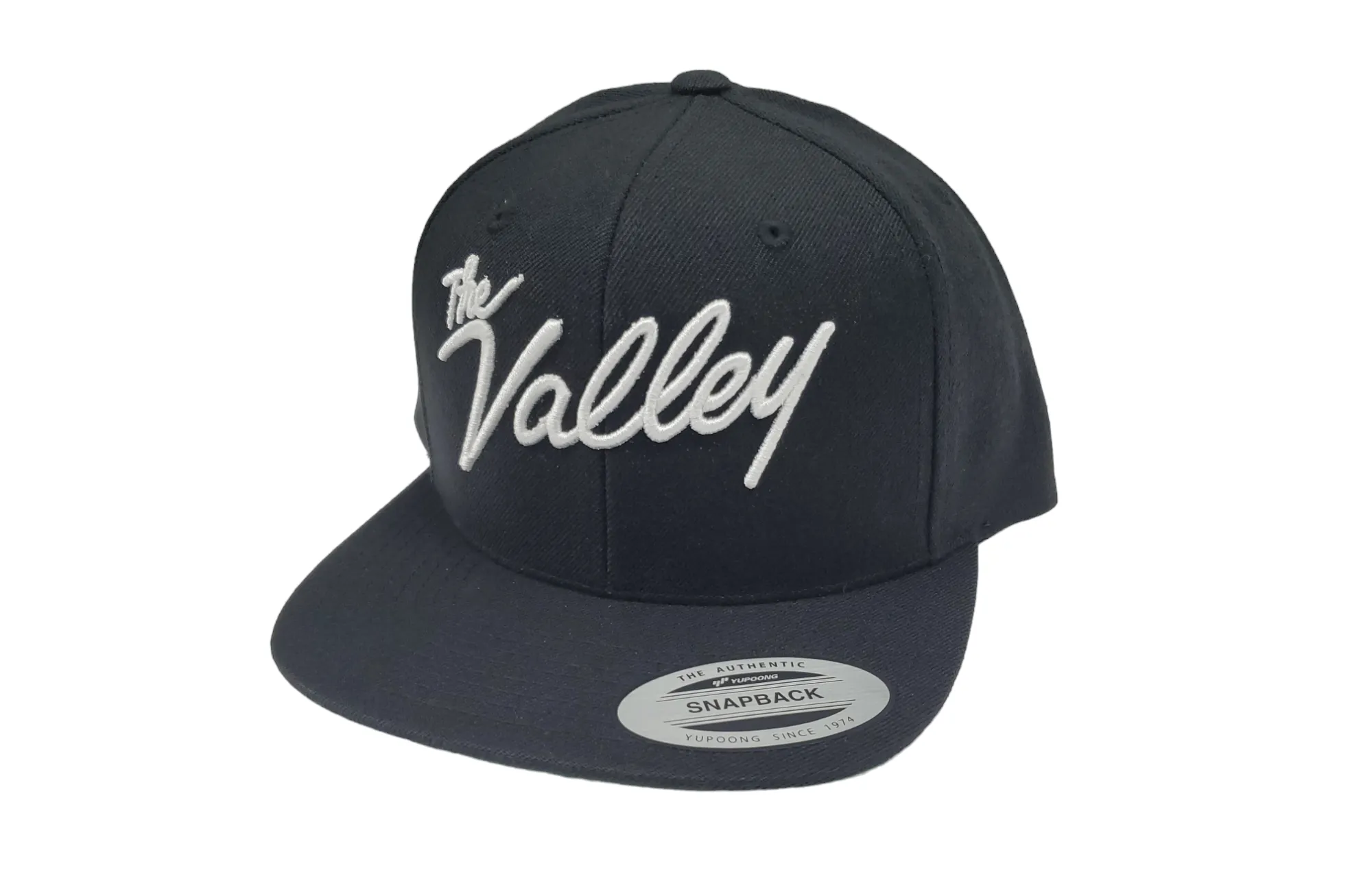 'The Valley' Black Snapback