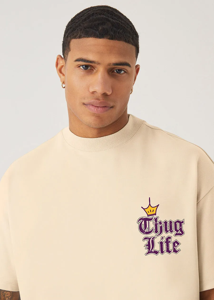 Thug Life Men Oversized T-Shirt