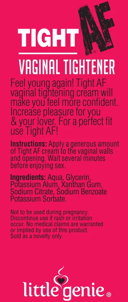 Tight AF- Vaginal Tightening Cream