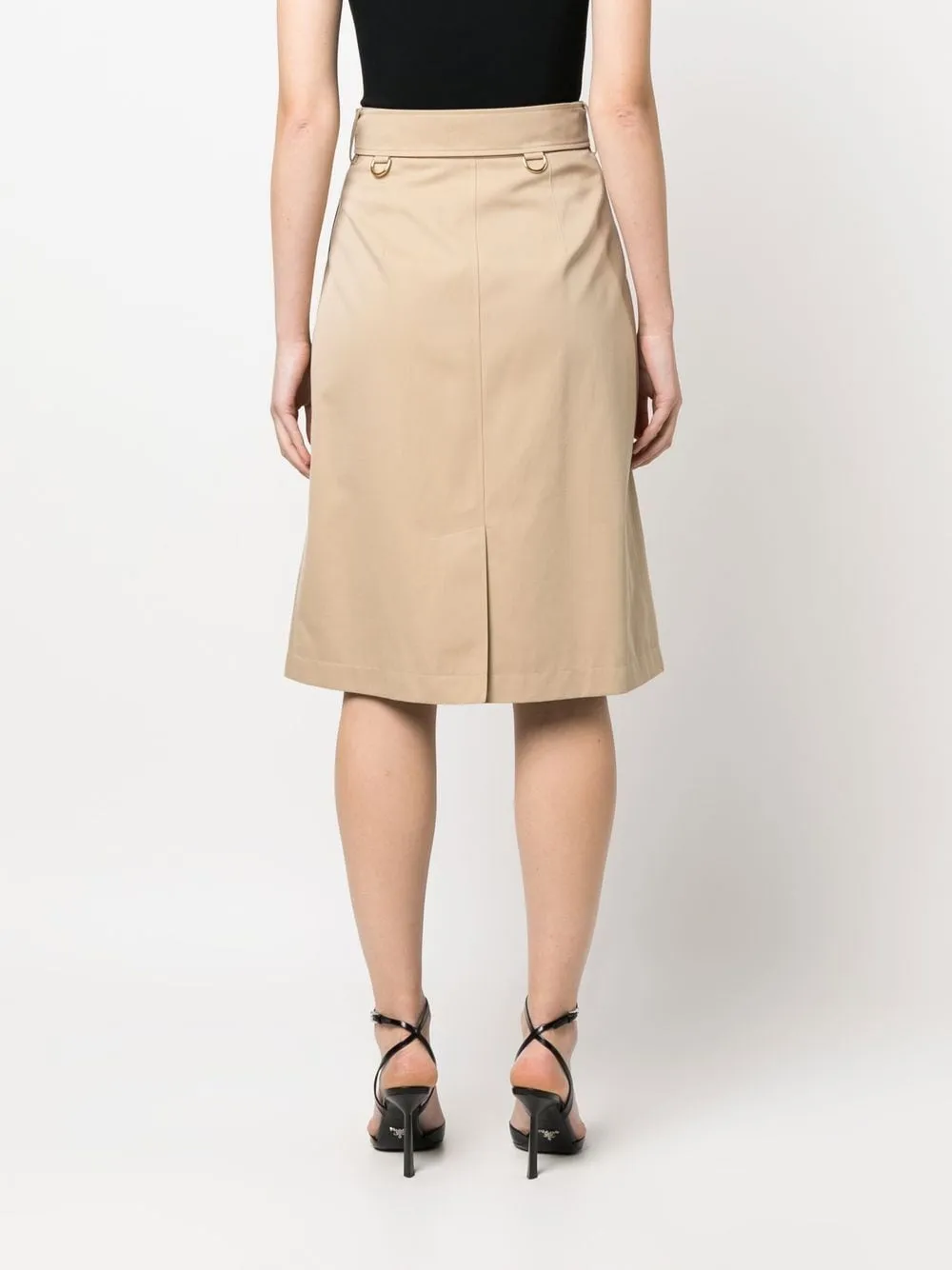 TRENCH MIDI SKIRT