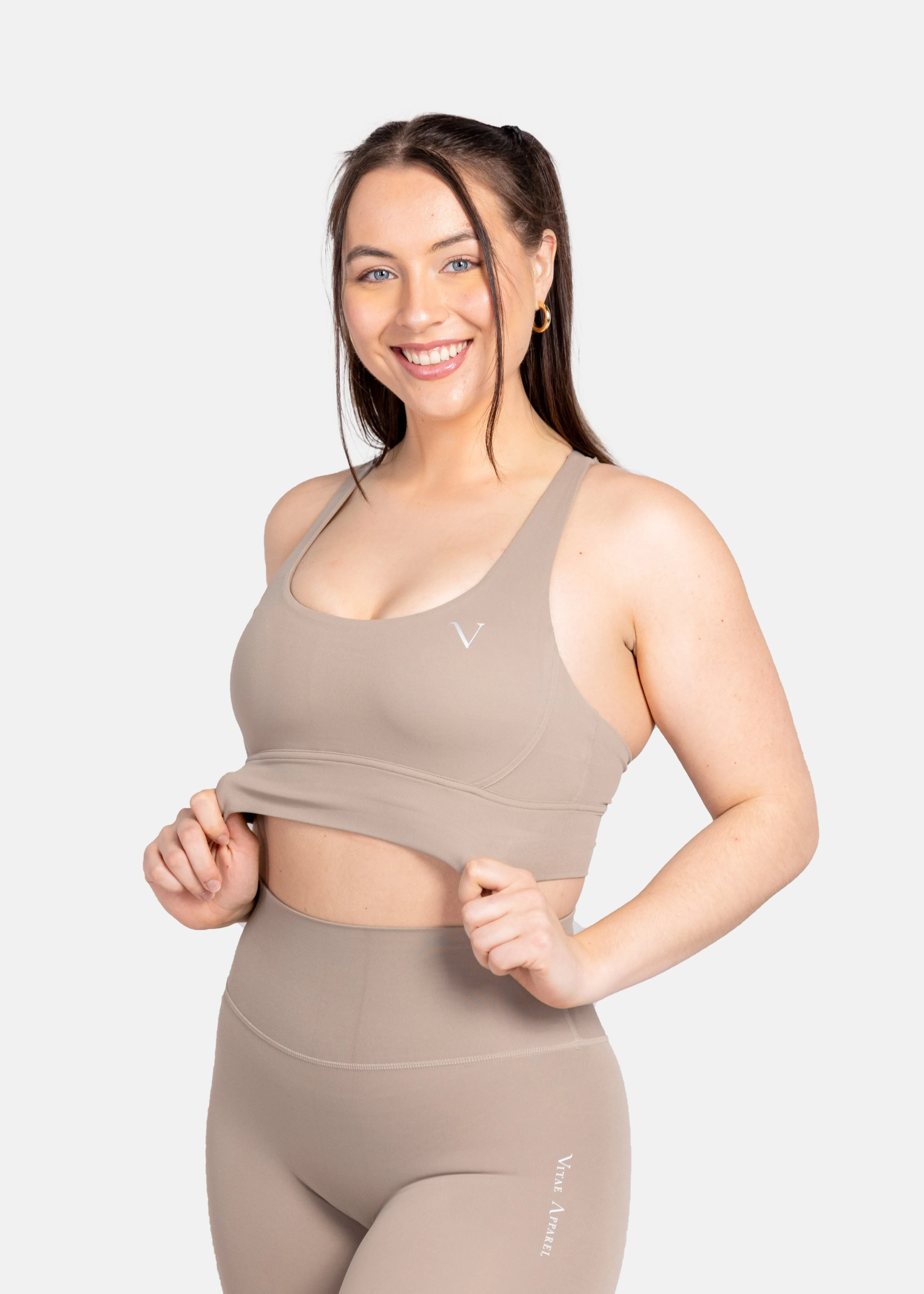 Ultra Lite Sports Bra Chai Latte