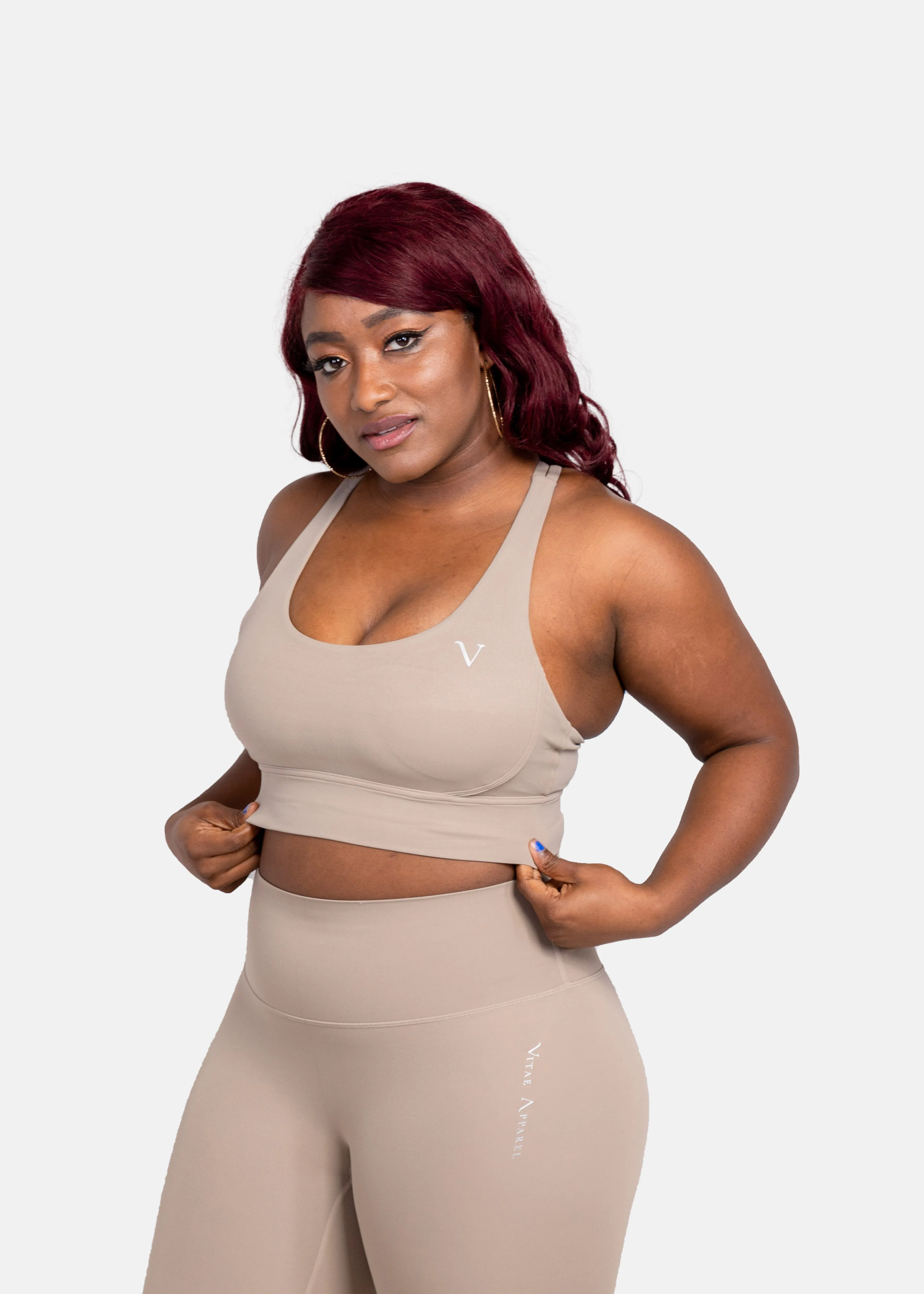 Ultra Lite Sports Bra Chai Latte