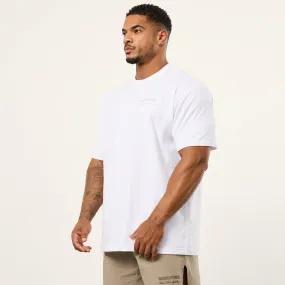 Vanquish White Signature Oversized T Shirt