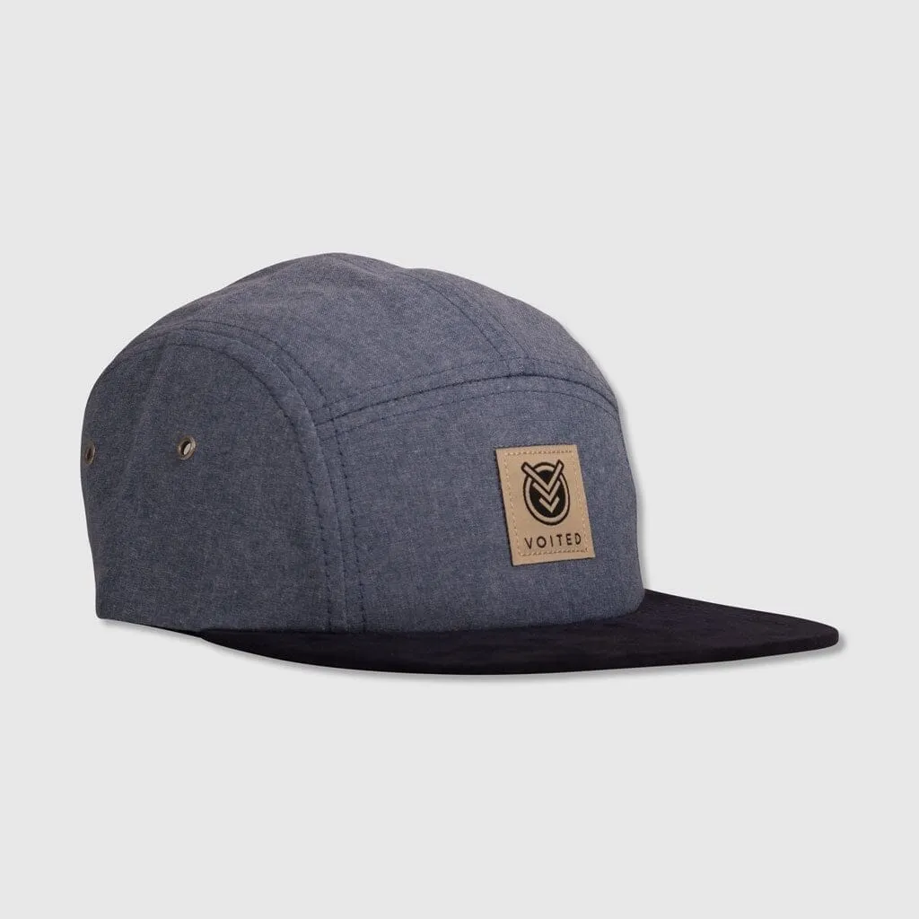 VOITED Camper 5 Panel Cap - Chambray