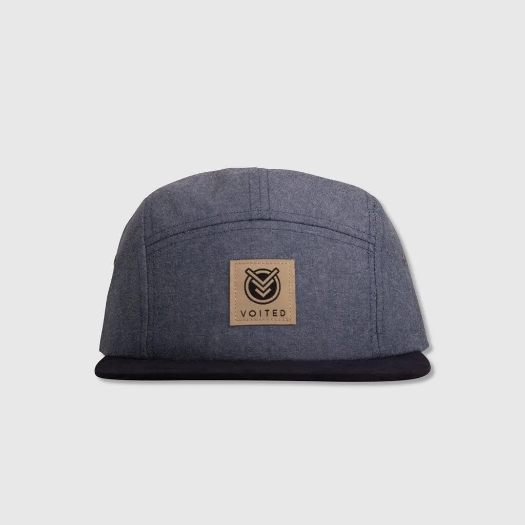 VOITED Camper 5 Panel Cap - Chambray