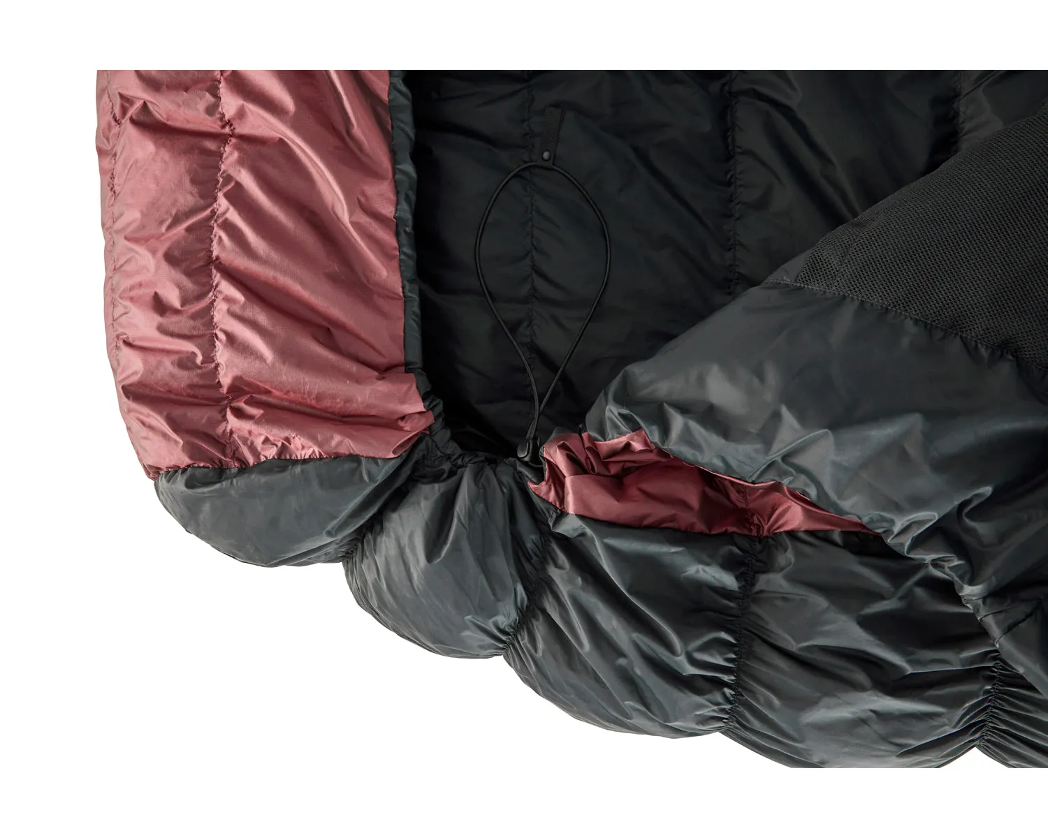 Voyage 300 sleeping bag (LEFT ZIP) - Ribbon red / Black