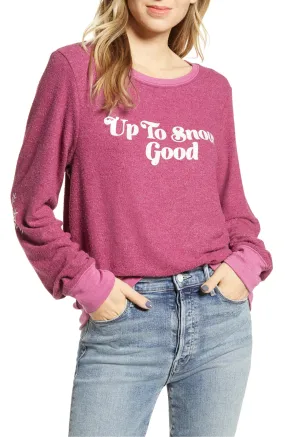 Wildfox Up to Snow Good Sweatshirt