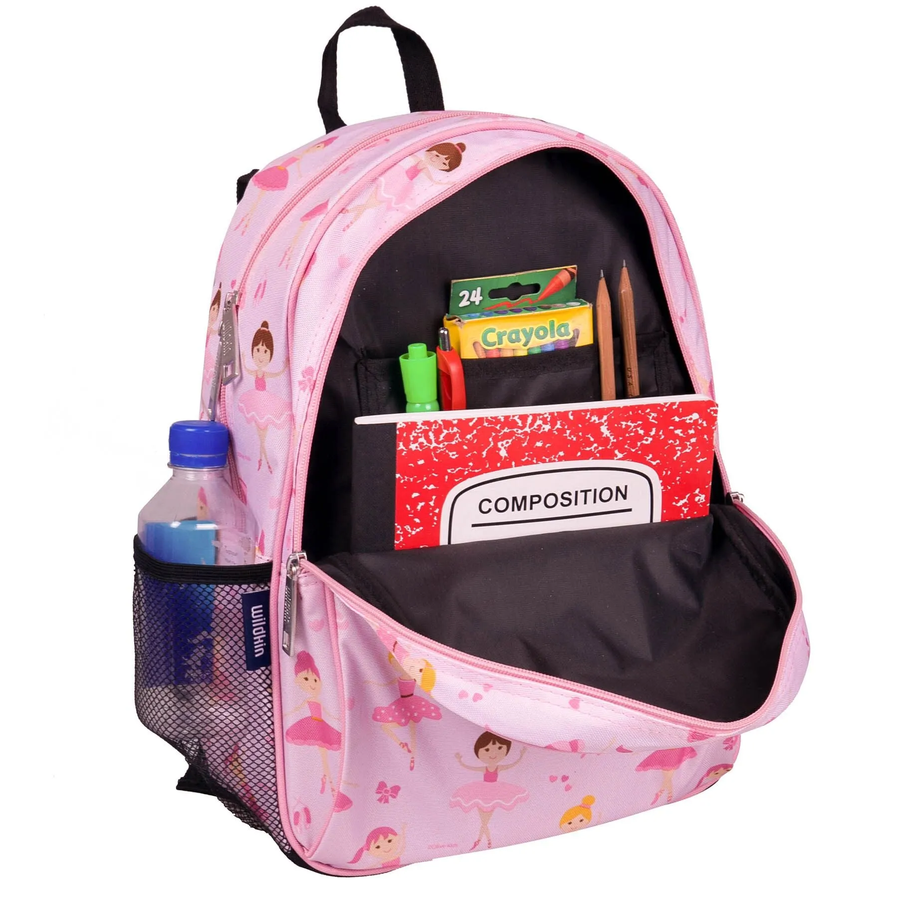 Wildkin Ballerina Sidekick Backpack School Bag