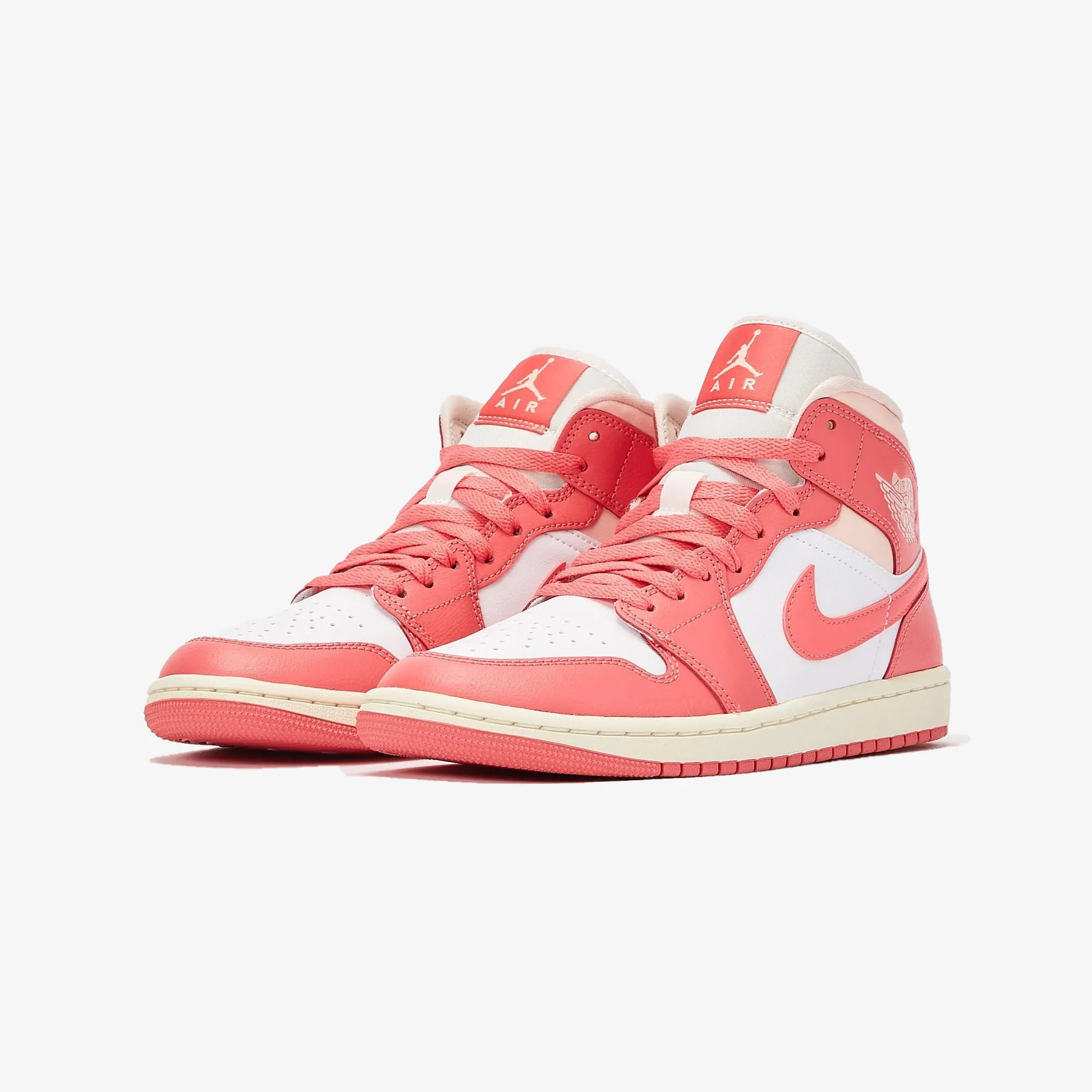 WMN'S AIR JORDAN 1 MID 'STRAWBERRIES/CREAM'