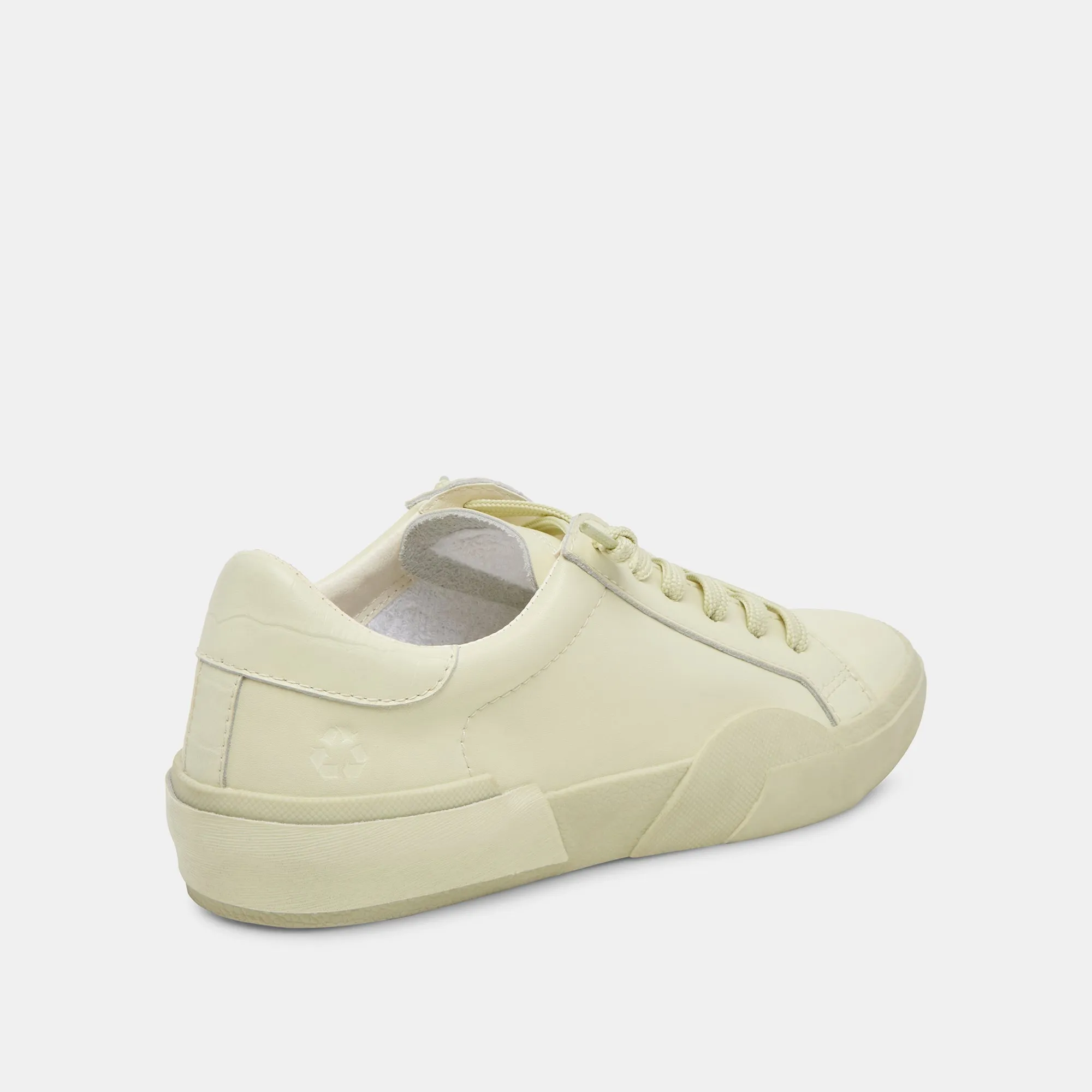 ZINA 360 SNEAKERS CUCUMBER RECYCLED LEATHER