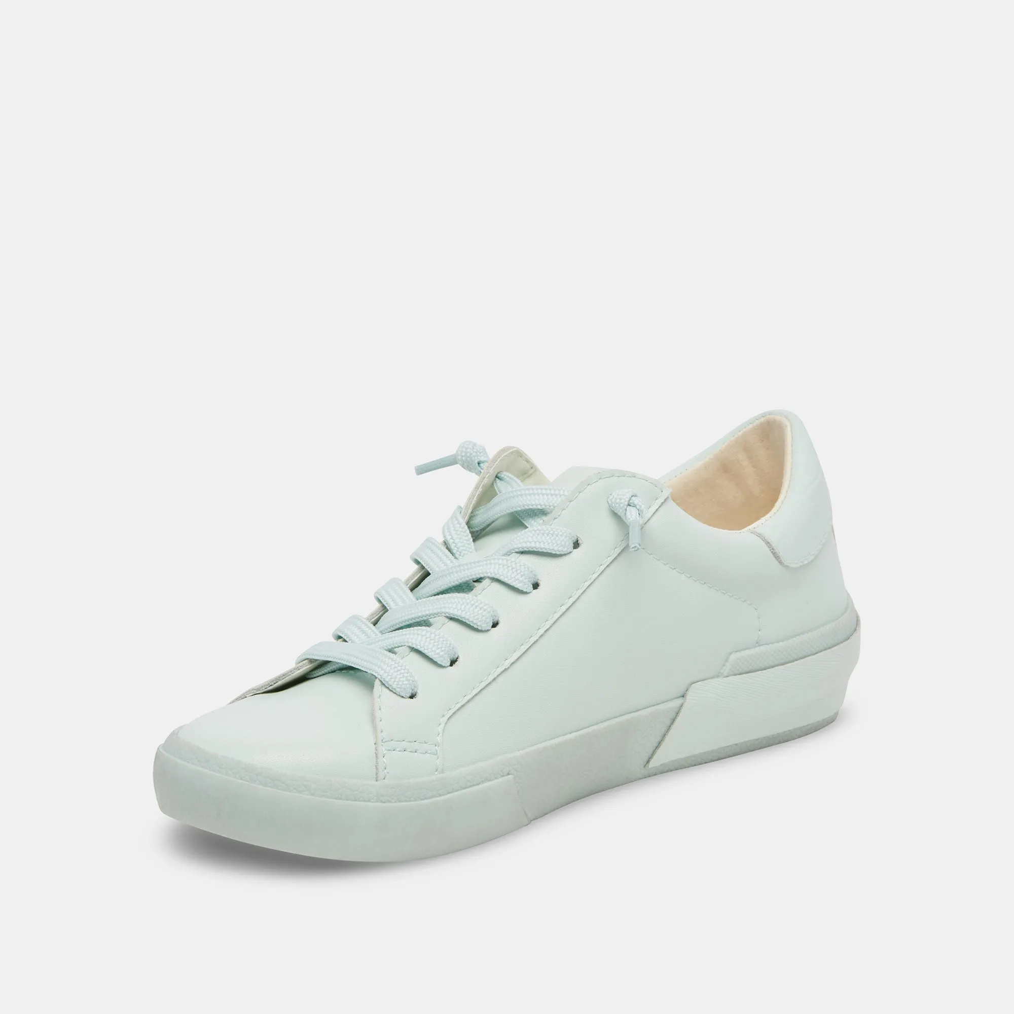 ZINA 360 SNEAKERS SEAFOAM RECYCLED LEATHER