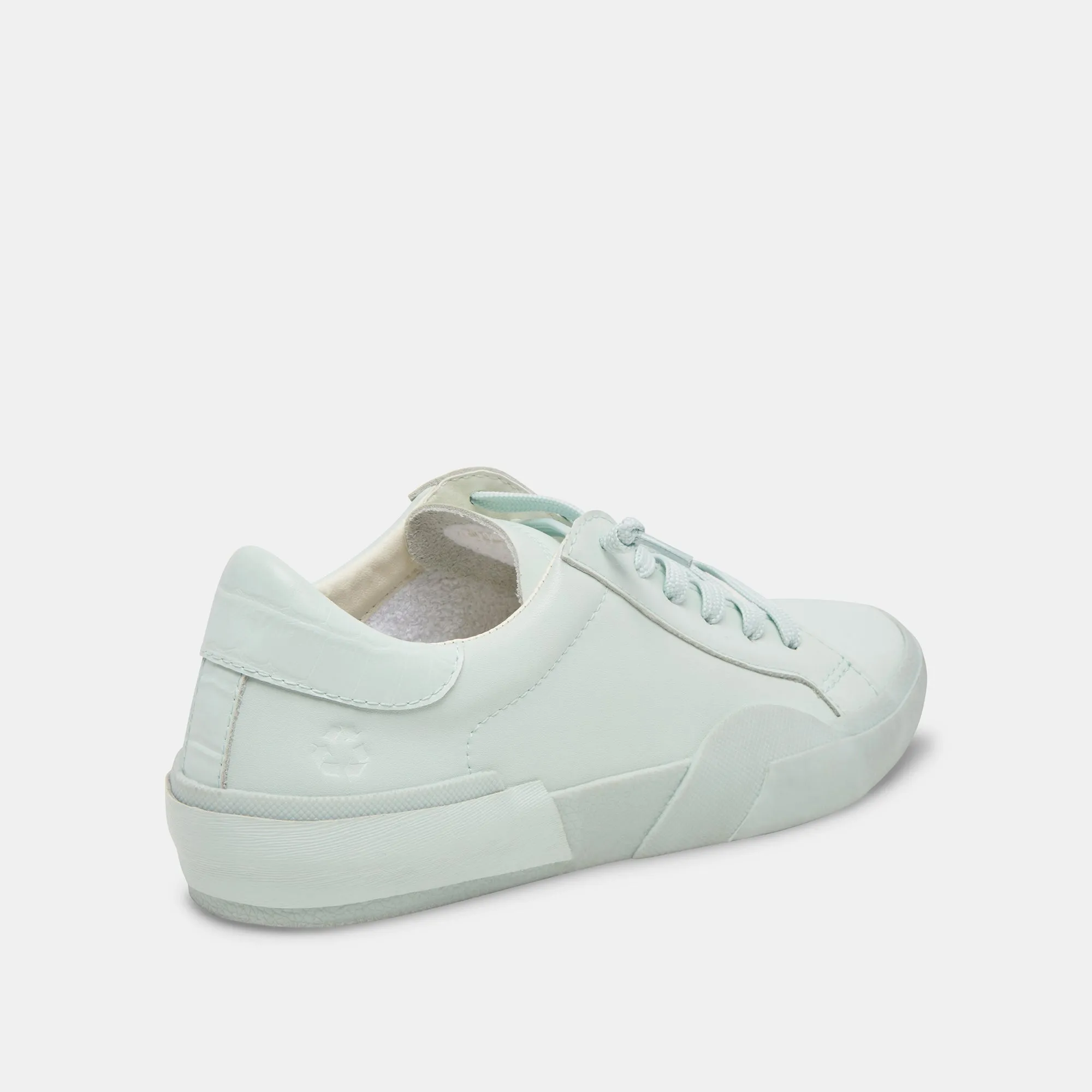 ZINA 360 SNEAKERS SEAFOAM RECYCLED LEATHER