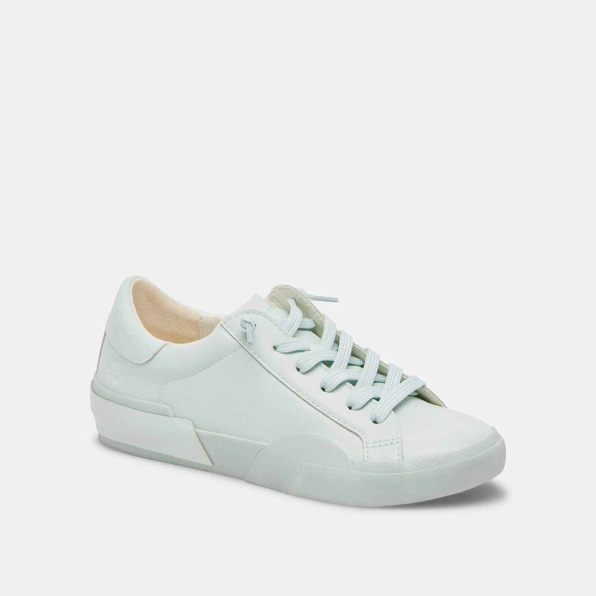 ZINA 360 SNEAKERS SEAFOAM RECYCLED LEATHER