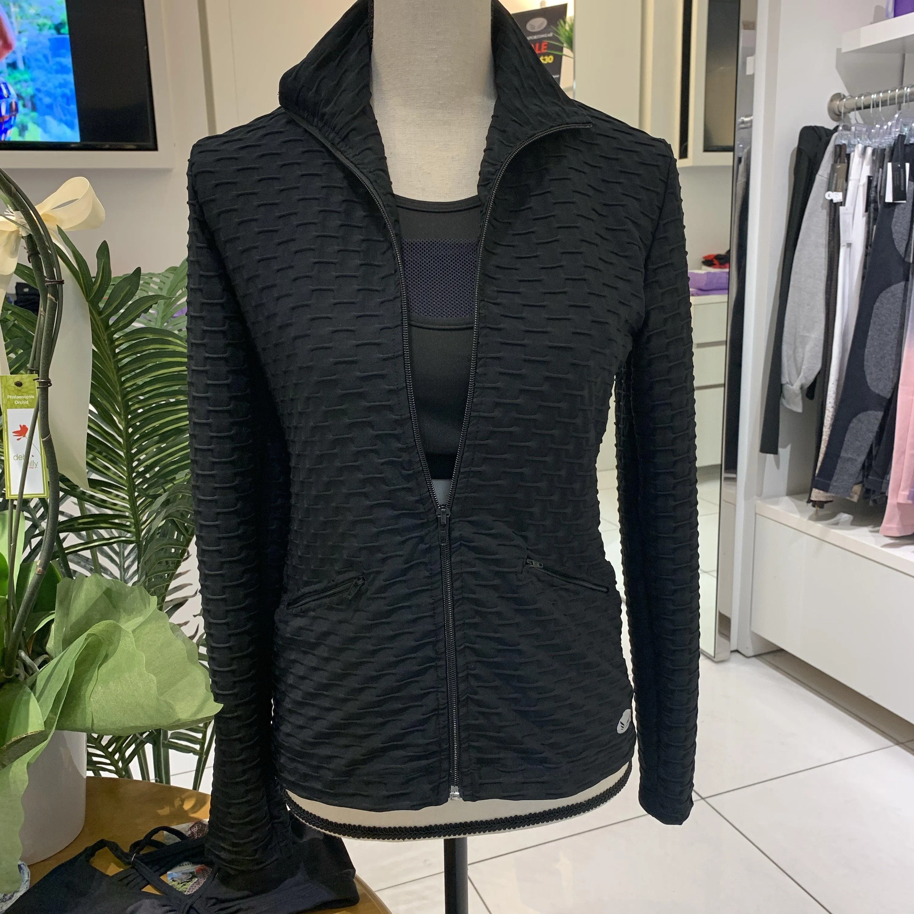 Zipper Fitness Jacket